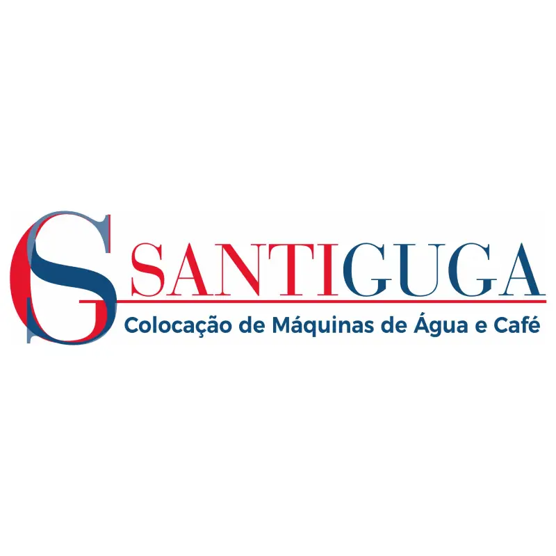 Logotipo Santiguga - Soluções Café, Água para empresas